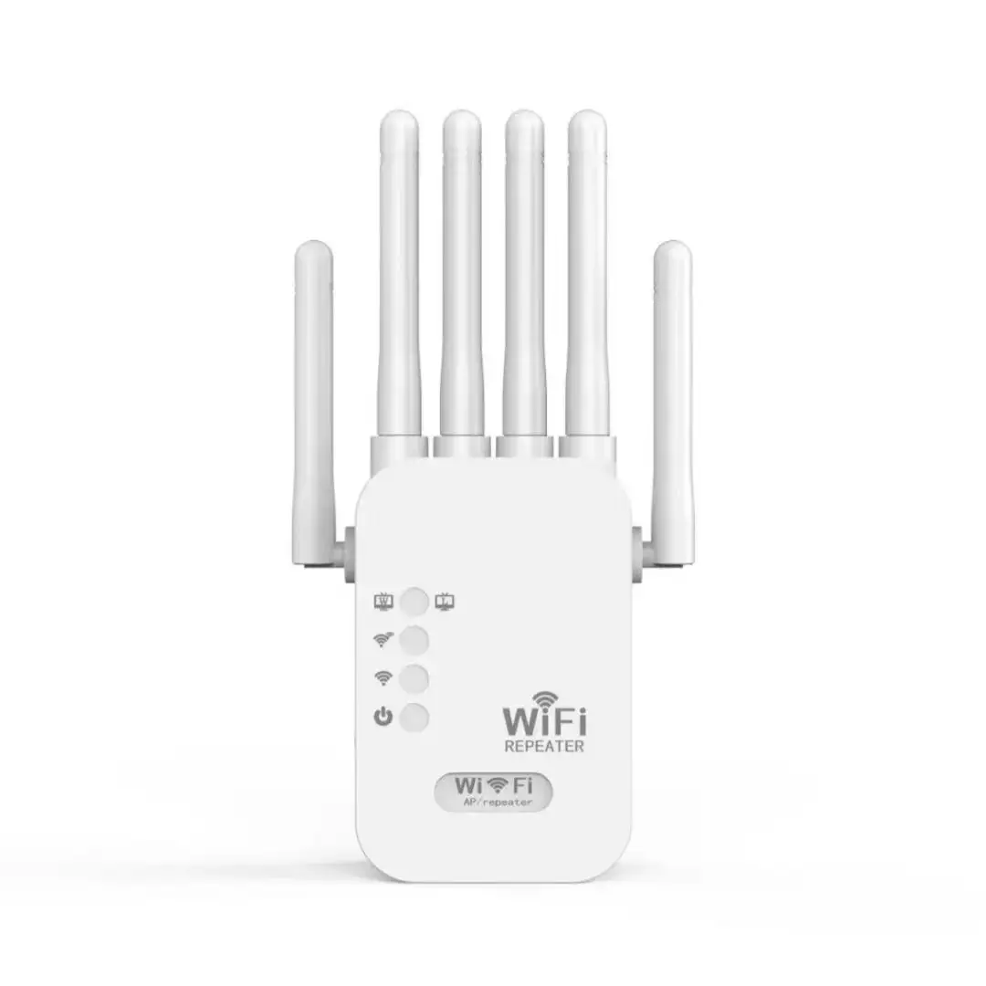 Powerful 6-Antenna 300Mbps WiFi Range Extender / Repeater (2.4GHz)